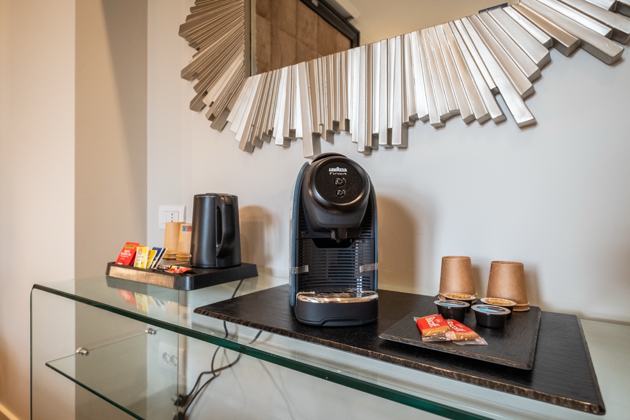 Marina suite coffee station